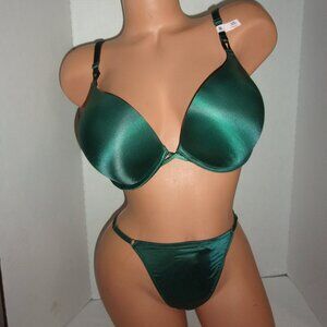 Victoria's Secret Green Bombshell + 2 Cups Set